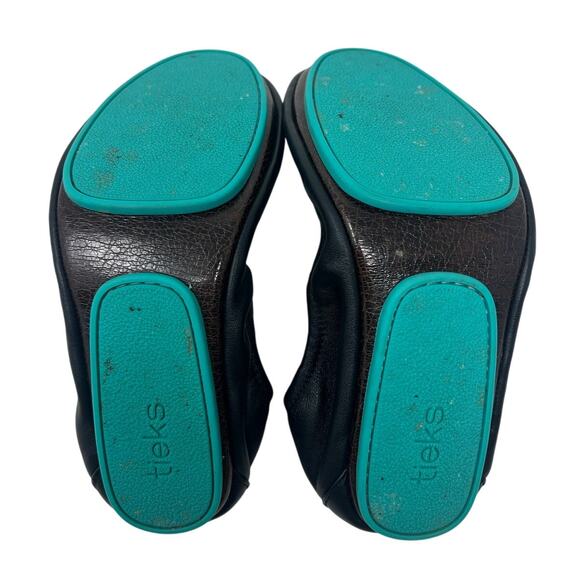 Tieks Black Ballet Flats - Picture 2 of 4